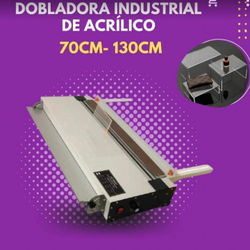 Máquina dobladora industrial de acrílico 130cm